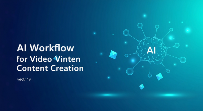 AI Workflow for Video Content Creation: From Script to Upload