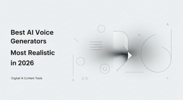 Best AI Voice Generators: Most Realistic in 2026