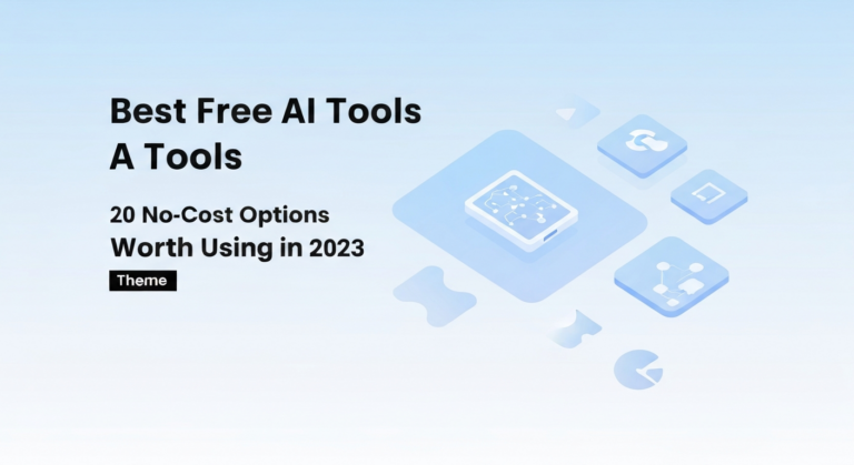 15 Best Free AI Tools in 2026 (Actually Free, No Catch)