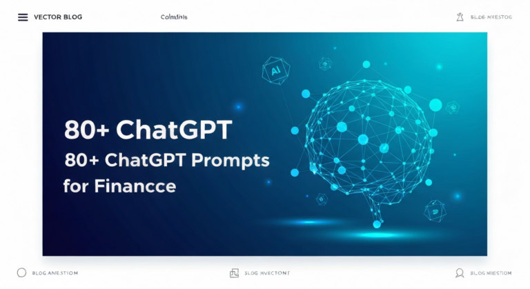 80+ ChatGPT Prompts for Finance: Analysis, Reports & Modeling (2026)