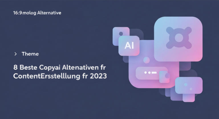 8 Beste Copy.ai Alternativen für Content-Erstellung (2026)