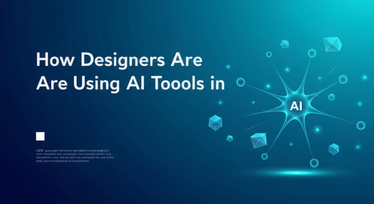 How Designers Are Using AI Tools in 2025
