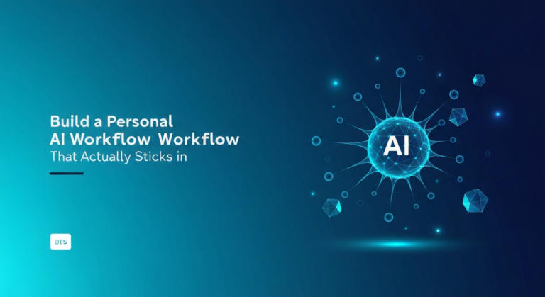 How to Build a Personal AI Workflow That Actually Sticks in 2025