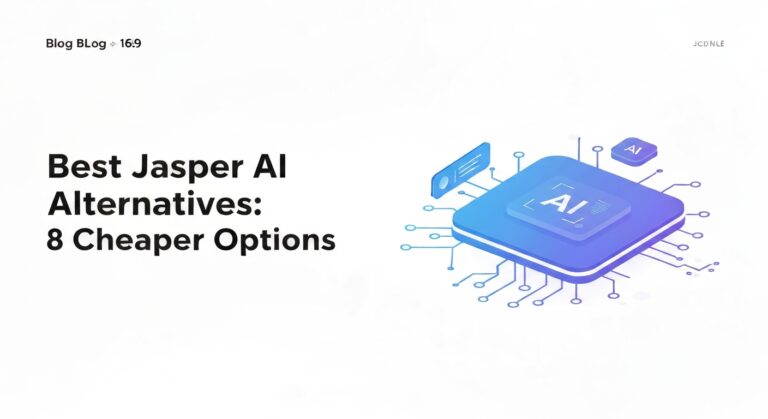 Best Jasper AI Alternatives: 8 Cheaper Options (2026)