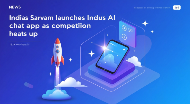 India’s Sarvam launches Indus AI chat app as competition heats up