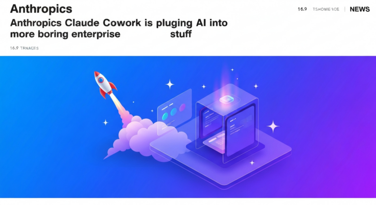 Anthropic’s Claude Cowork is plugging AI into more boring enterprise stuff