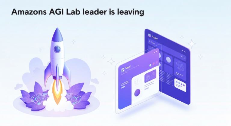 Amazon’s AGI lab leader is leaving