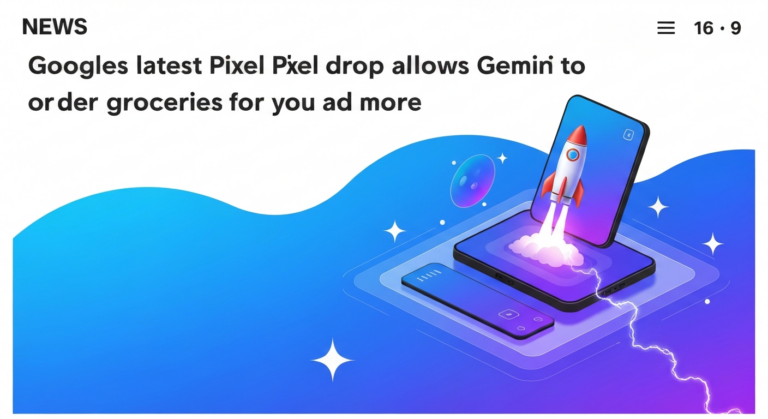Google’s latest Pixel drop allows Gemini to order groceries for you and more